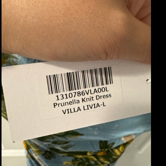 Reformation Dress Prunella Knit Dress Villa Livia Size L - Picture 2 of 7